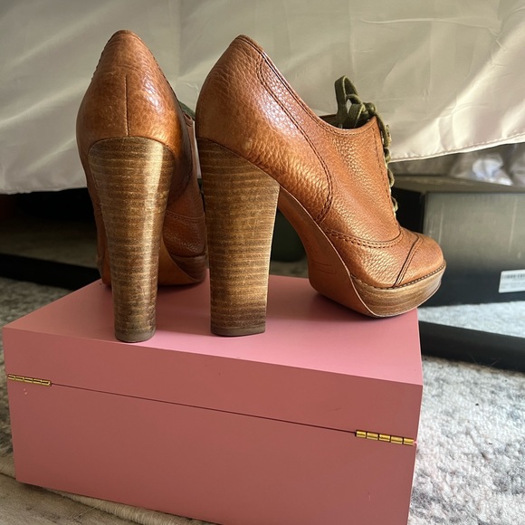 Vintage tan Coach booties - Picture 2 of 5